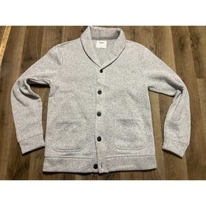 Old Navy Sweater, Women's Large, Gray, Buttons Cardigan, Long Sleeve, Pockets